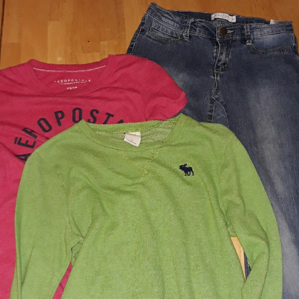 Girls bundle/Jean's, shirt, sweater